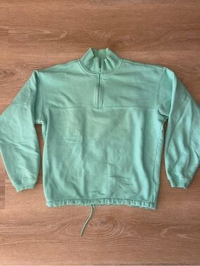 Vintage Patagonia Quarter Zip Teal Sweatshirt